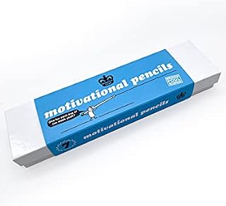 Modern Toss Official Workplace Humour - 'Motivational Pencils' - Pencil Gift Set - 7 Pack - Cheeky Stationery For The Office - Sold by Brainbox Candy