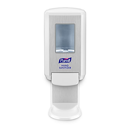 Purell Advanced Hand Sanitizer CS4 Starter Kit, 1-1200 mL Purell Advanced Hand Sanitizer Foam Refill + 1 â€“ Purell CS4 White Push-Style Dispenser (Pack of 1) - 5192-1W
