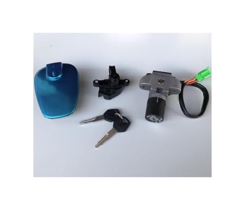 Llave de encendido de motocicleta y tapa de tanque para EN125-2E 4
