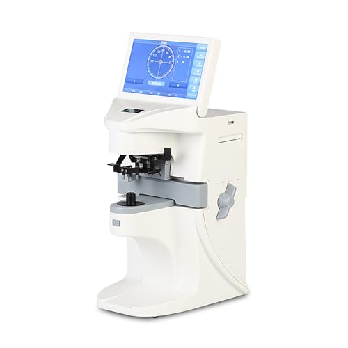 Medidor focal: equipo de optometría de gafas totalmente automático con pantalla táctil de 7 pulgadas y función de impresión de datos