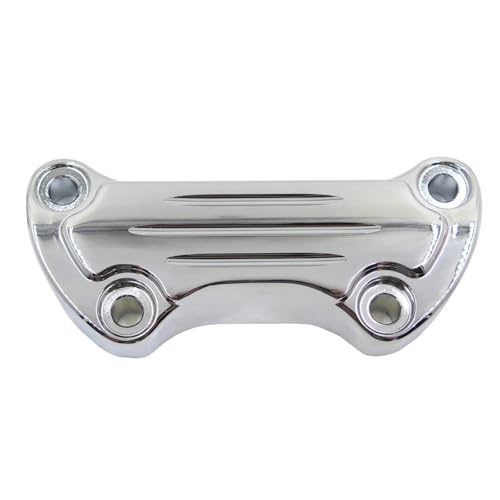 Pince de levage de guidon moto festonnée chromée pour Harley Sportster 1200