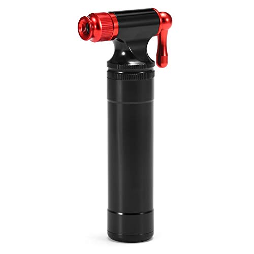 Insuflador de bicicleta, Romacci Insuflador manual de bicicleta para ciclismo CO2 Insuflador de pneu