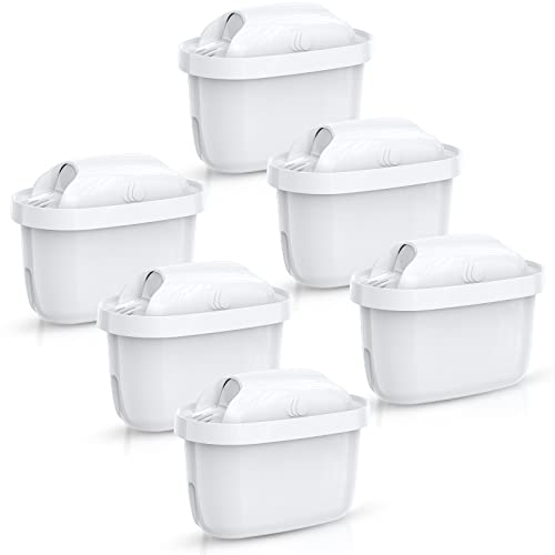 浄水ポット用カートリッジ IDOGEE ブリタ カートリッジ 互換用 ブリタ カートリッジ 新旧型ポート対応 高除去 浄水ポット用 フィルター プレゼント 日本仕様 6個セット