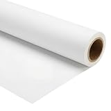 Walimex pro Papier Fond Studio - 2,60 x 10 m Blanc - Fond Photo Papier - 150 g/m² - Toile ...