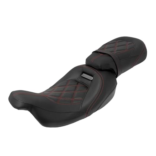 Asiento del conductor de motocicleta para Harley Touring CVO Ultra Classic FLHTCUSE 2010