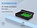 Heads up Display for Cars,Car HUD,Head up Display for Car,Digital GPS HUD Speedometer,USB Cable Plug and Play,Automatic Brightness Adjustment,Large Font Display