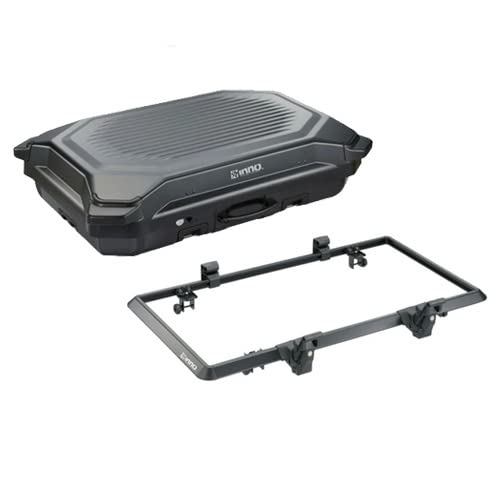Amazon.co.jp: INNO ルーフボックス & キャリーケース + ベース エアロ 
