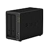 Synology DS720+ 20TB 2 Bay Desktop NAS-oplossing, geïnstalleerd met 2 x 10TB Seagate IronWolf Drives