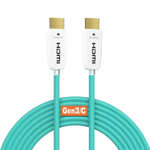 Image of RUIPRO 8K Fiber Optic HDMI 2.1 Cable, 48Gbps, 8K60, 4K120, HDR, eARC, 85FT | Fiber Optic Technology Reduces EMI and Signal Loss vs Copper Cables for Stable 4K@120Hz Gaming and Long-Distance 8K Video