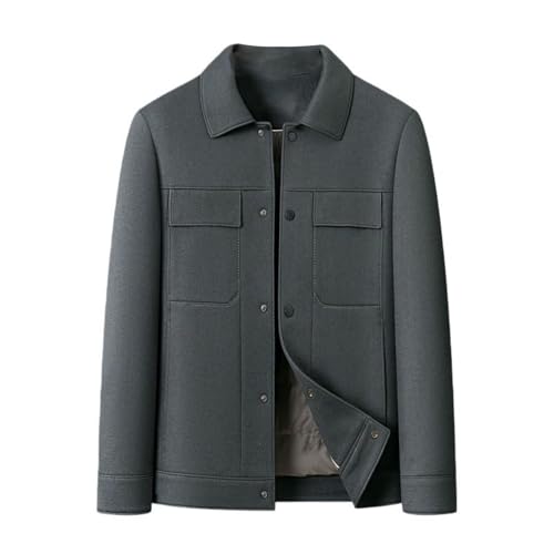 Veste en laine homme à revers idéale pour vos sorties en ville et rendez-vous d'hiver