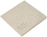 Ginger Ray Hello Baby Shower Party Papierservietten, 16 Stück, 16.5 cm x 16.5 cm, cremefarben