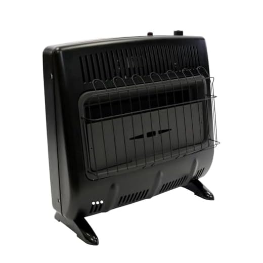 Mr. Heater Vent-Free 30,000 BTU Natural Gas Garage Heater - Black Multi