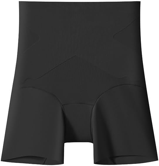 Women's Safety Pants Two-in-one Seamless High-waist Slimming Toning with A Flat Crotch As Base Layer