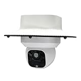 home guard camera app Sunblock housing featuring an extended visor that reduces direct sun exposure minimizing glare and lens distortion improving video clarity for outdoor monitoring in yards patios entrances and business areas