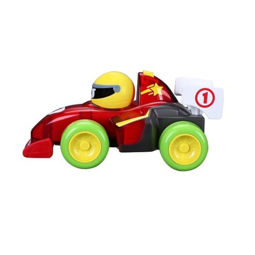 Bburago BB JUNIOR PUSH & GLOW F1 Lights and Sounds Race Car Toy - Image 2