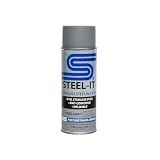 Paint, Stainless Steel in a Can, Urethane, Weldable, Non-Corrosive, Steel Gray, 12 oz Aerosol, Each
