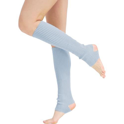 Image of Nanxson Knit Ribbed LegWarmer Women Knit Calf Accessories Leg Sleeves | Solid Neon Boot Socks,Y2K 80s Women's Lolita LegWarmer,Sports Party Yoga Dance Accessories,Winter Ankle Heap Kawaii Sock