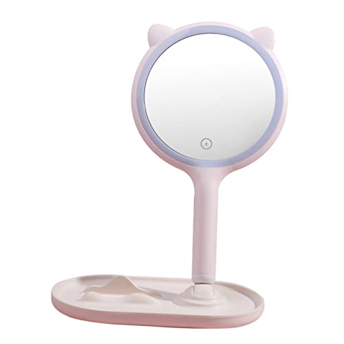 Espejo de maquillaje led táctil Ipetboom