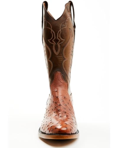 Tony Lama Men's Kenway Exotic Ostrich Western Boot Round Toe - SG1017 9 D(M) US4