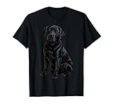 Black Lab Mom and Dad Labrador Retriever Dog T-Shirt