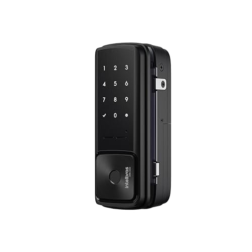 Fechadura Inteligente de Sobrepor Para Portas de Vidro MFR 4000 Preto Intelbras - Imagem 3