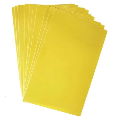 LAETYUON FR4 Epoxy Board G10 Fiberglass Sheet Durable Insulation Panel for Electronics, Control Cabinets, Motor Parts, Industrial & DIY Fabrication,500mmx500mmx0.5mm(2pcs