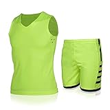 Cygmophing Kinder-Jungen-Sport-Trikots, Team-Basketball-Trikot, V-Kragen, ärmelloser Anzug