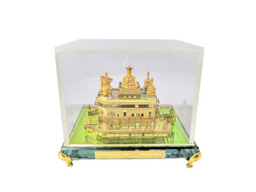 Templo Dorado de Amritsar, el regalo espiritual mediano con cúpula de cristal
