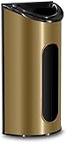 Utopia Kitchen Grocery Plastic Bag Holder and Dispenser Medium, Easy Wall Mount Bag Saver, Stainless Steel (Gold)