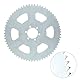 Powersport-Kettenrad, Akozon 65 Zähne Powersports Kettenräder, Kettenrad, 6 Löcher 37 Mm Kettenradteile aus Kohlenstoffstahl für Go Kart Mini Bike