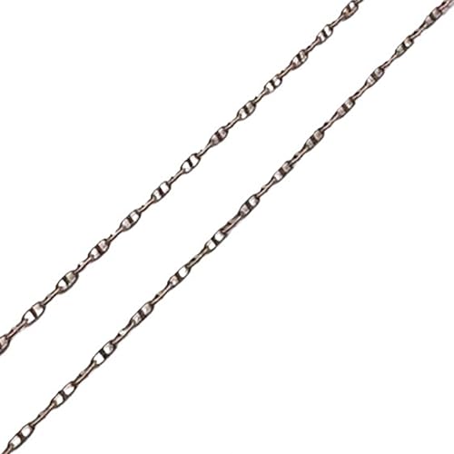 Cadena De Ancla De Latón Tipo D For Modelos De Barcos A Escala 1/16 A 1/200 Segmento De Cadena De Cobre De 300mm For Piezas De Detalle De Construcción Naval.(No. 3.9)