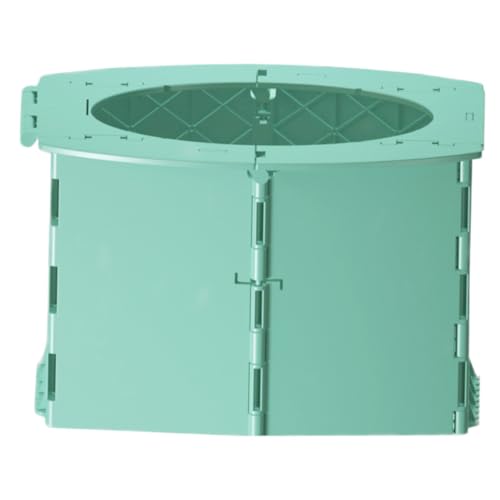 Toilette portable verte pour simplifier les voyages en famille et sorties