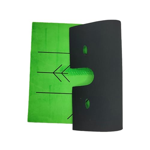 WEISUYUUS Golfs Practice Mat Indoor Swing Practice Mat Golfs Swinging Chipping Mat for Indoor Outdoor Golfs Hitting Easy to Use