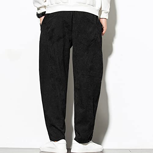 Pantalones de chándal cómodos de ajuste relajado contra el calor 2