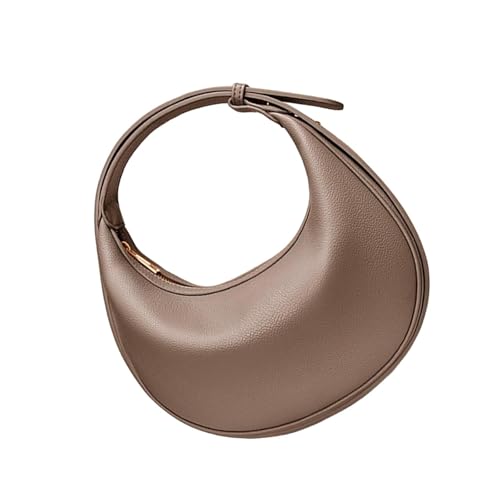 THE STYLE SUTRA® Shoulder Bag for Women Elegant PU Leather Tote Handbag for Everyday Shopping Dark Brown Deal
