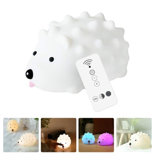 Veilleuse LED rechargeable hérisson en silicone, le cadeau de naissance idéal - 3