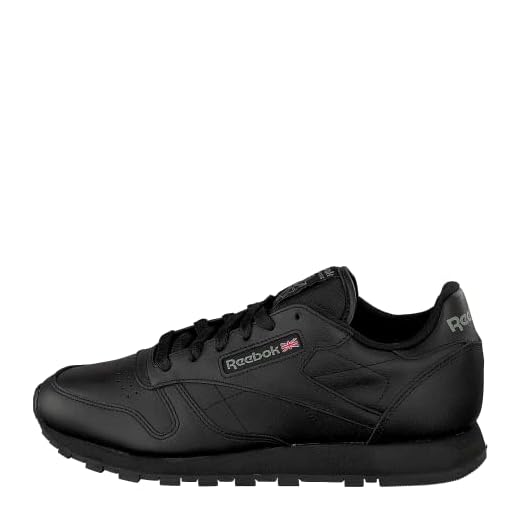 Reebok Classic Leather Zapatillas, Mujer, Negro (Int / Black), 39 EU