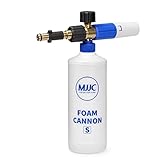  MJJC Nueva lanza de espuma para Nilfisk ajuste redondeado para Nilfisk Gerni Stihle Snow Foam Lance lavadora a presión (latón)