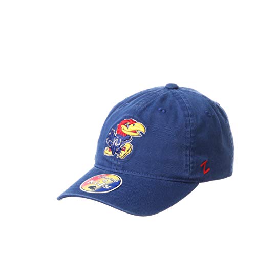 NCAA Kansas Jayhawks Adjustable Scholarship Hat Kids Team Color, Kansas Jayhawks Royal, Adjustable