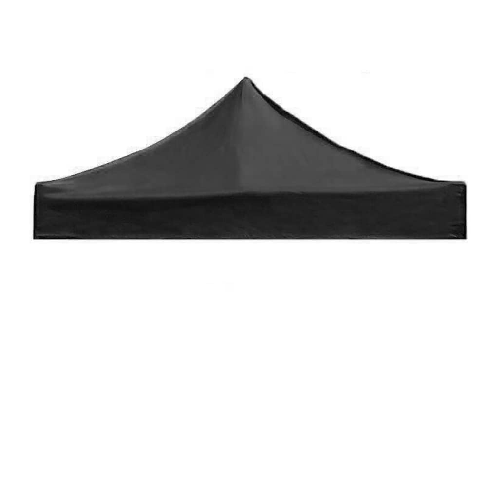 Outdoor Pop-Up Canopy Replacement Top Cover, 3 x 3 Metres, Water-Repellent (Black)-image-39