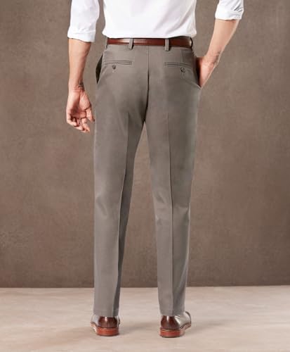 Image of Dockers Mens Straight Fit Signature Lux Cotton Stretch Khaki Pant - Creased