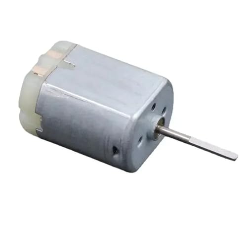Motor de Bloqueo de Puerta Coche 20mm D Eje Plano Cerradura de Puerta Central actuador Motor FC-280PC-22125 Largo D Potencia Actuador de Cierre de Puerta