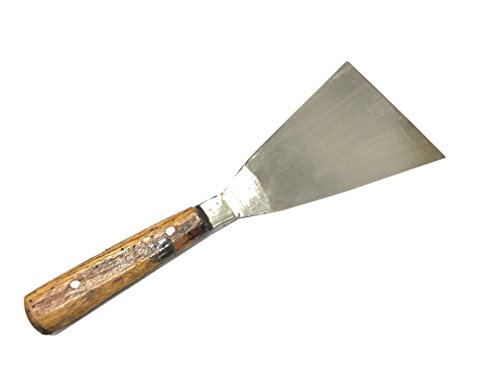 Ink Mixing Knife Metal with Wooden Handle 4