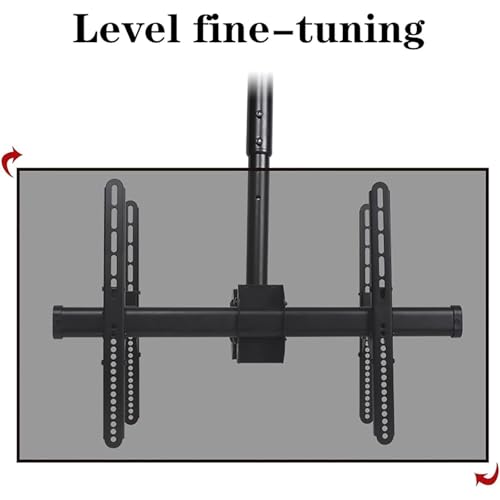 Support plafond TV double face inclinable pour écran LED 32 à 70 pouces - 5