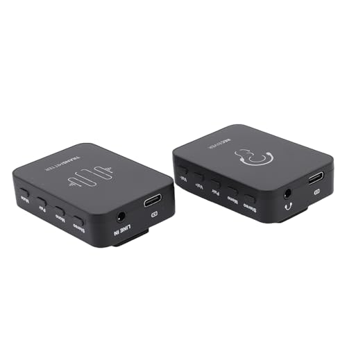 Sistema inalámbrico de monitoreo intraaural 2,4 GHz, transmisor y receptor | Monitoreo de audio sin cables para ensayos de banda, presentaciones en vivo, servicios de adoración y grabación en estudio. miniatura 6