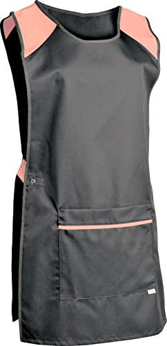 SNV Chasuble médicale femme pour entretien/nettoyage ou industrie. Chasuble de travail réglable par pattes avec 3 pressions avec 1 grande poche • hauteur...