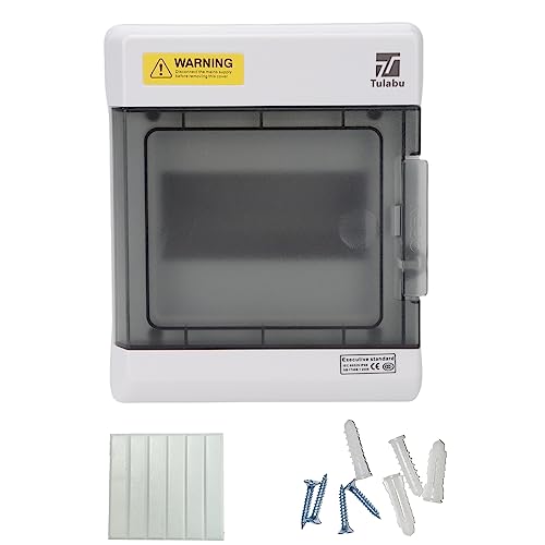 Boîtier électrique IP66 à 6 voies haute résistance mécanique avec capot transparent opaque
