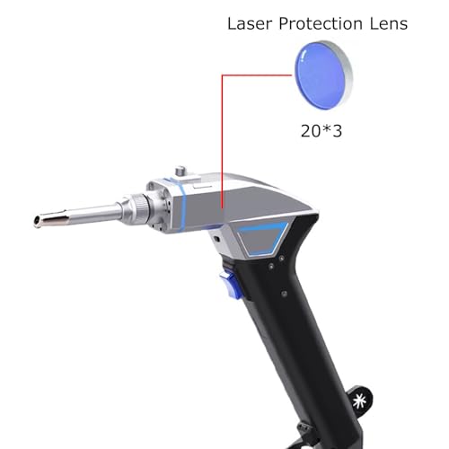 Image of Original Fiber Laser Protection Lens D20T3(S1), Laser Welding Lens for WSX HRLASER QILIN Hand-Held Welding Head,20 * 3(S1) 4Pcs