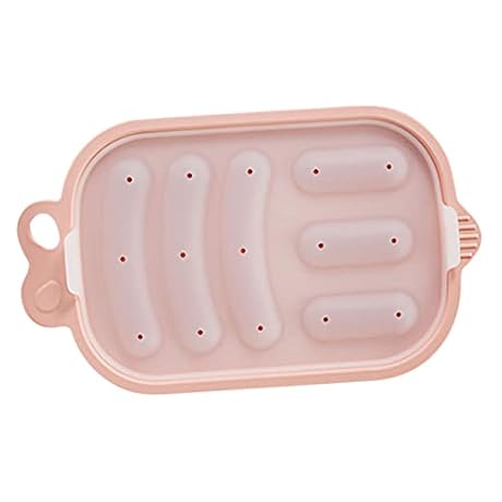 STOBAZA Sausage Molds Food-grade Silicone Hot Dog Baking Tools for Boy Girl Easy to Clean Non-stick Microwave Dishwasher Safe for Homemade Snacks Treats