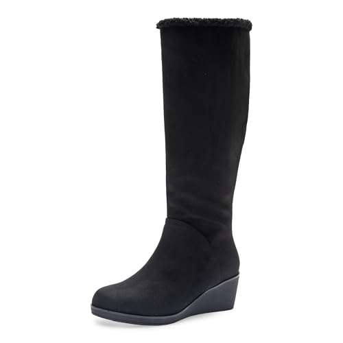 Aerosoles Women's Binocular Shearling Knee High Boot